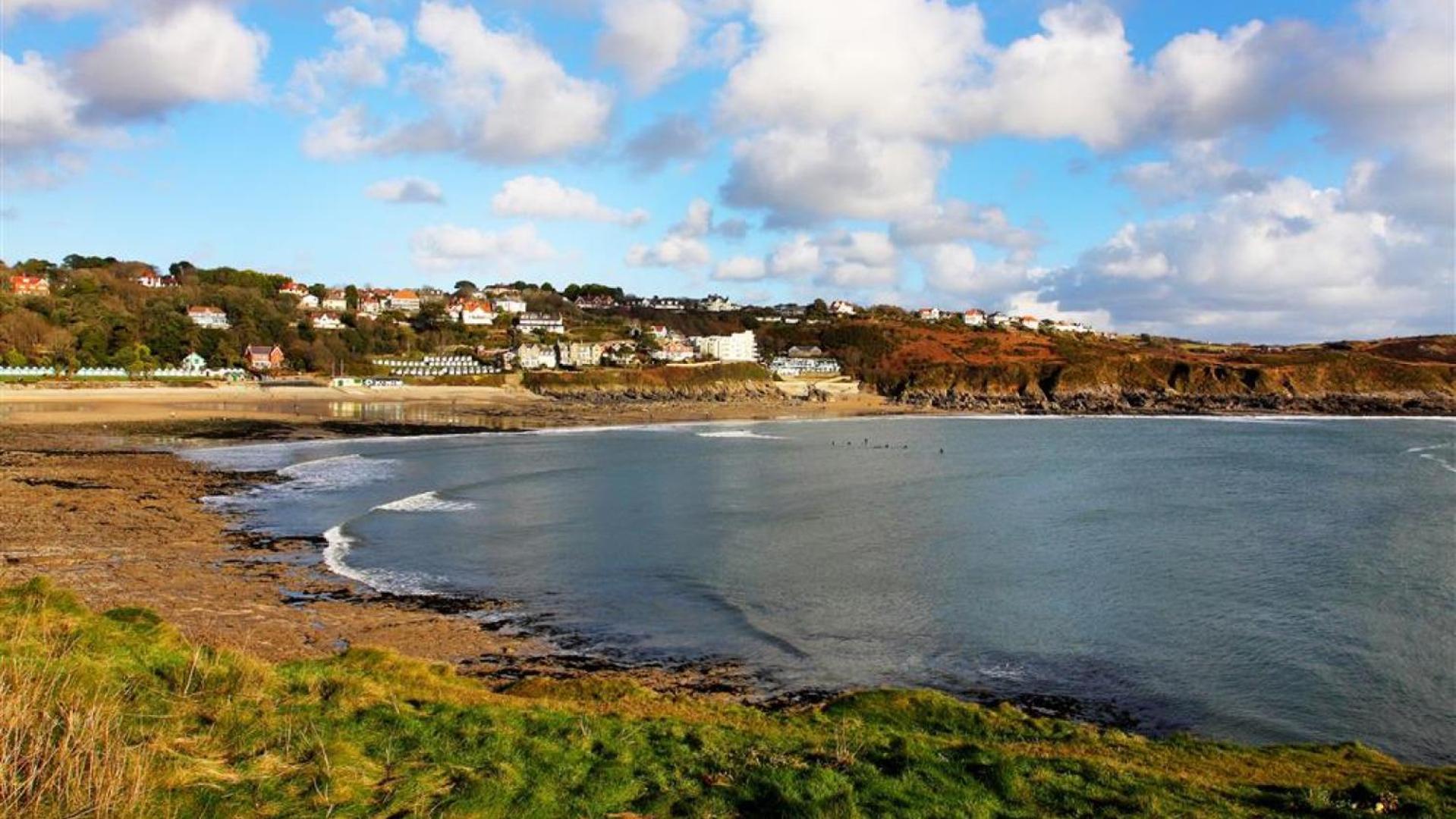 Вилла Overland Road, Mumbles Экстерьер фото